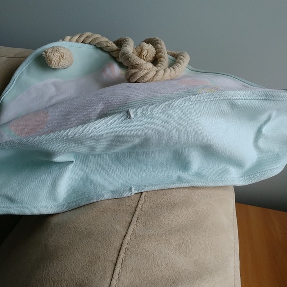 Cinnamoroll beach-themed tote bag - Picture 4 of 5